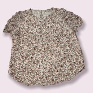 Loft floral top size Medium
